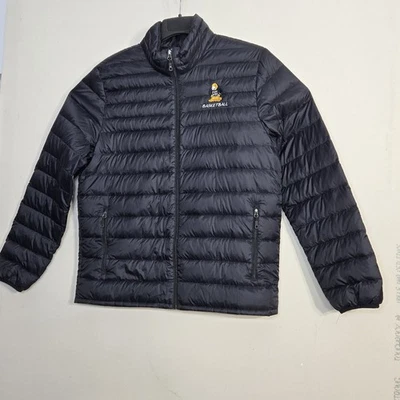 32°Heat Puffer Jacket Mens Large Black Duck Down Lightweight Full Zip Insulated - Image 1 of 4