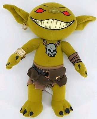 Pathfinder 2012 Licktoad Goblin 10" Plush (BONE NECKLACE) By Paizo Green - Image 1 of 4