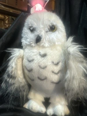 Плюшевая мягкая игрушка-животное Douglas Snow Owl 2021 реалистичная приятная 8 дюймов Hogwarts Vibe - Изображение 1 из 4