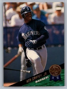 Tarjeta de Ken Griffey Jr. 1993 hoja #319 jugadores de la corte de los Seattle Mariners - Imagen 1 de 2