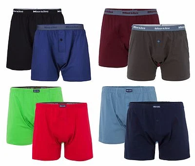 4 Pezzi Risparmio Boxer Shorts Uomo Boxershorts Hipster Intimo M L XL XXL 3XL - Immagine 1 di 2