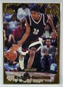 1999  Collector's Edge Rookie Rage #RR-20 Richard Hamilton Gold Ingot Wizards