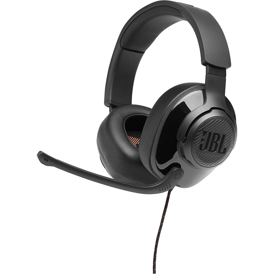 Jbl Quantum 200 Cuffie Gaming Over-ear con Filo Headset da Gioco Con...