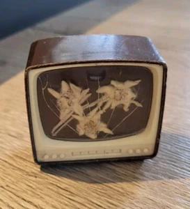 GUCKI KLICK FERNSEHER *BAD REICHENHALL* Vintage Retro MINI TV 50/60er EDELWEIß - Bild 1 von 7