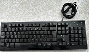 GXT 860 Thura Halbmechanische LED-Tastatur (Deutsches QWERTZ Layout, RGB-Beleuch - Bild 1 von 3