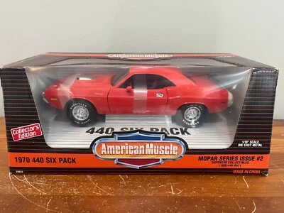 Dodge 440 Challenger R/T 1970 paquete de seis ERTL 1/18 Foto 1 de 4