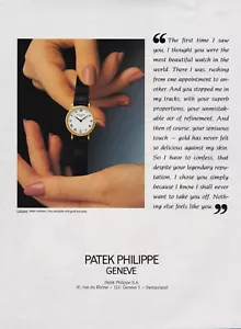 Patek Philippe Calatrava Original 1992 Vintage Print Ad!! - Picture 1 of 1