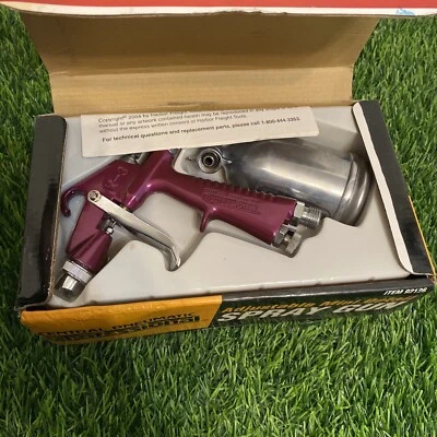 Central Pneumatic 4 oz. Adjustable Mini Detail Air Spray Gun - 92126 NEW - Image 1 of 4