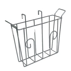 InterDesign Classic Over Tank Magazine Rack Chrome Bathroom Organizer Holder - Picture 1 of 10