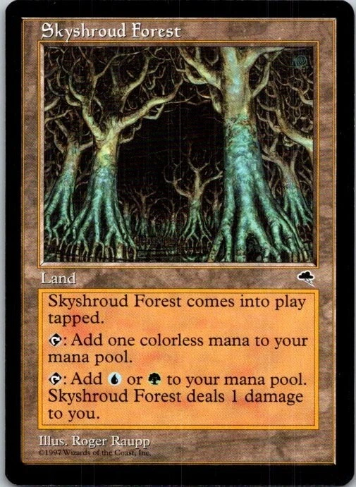 Magic the Gathering Skyshroud Forest Tempest MTG Free Shipping! - Image 1 of 1