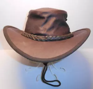 BARMAH Sundowner Kangaroo Squashy Small Lederhut Australien - Bild 1 von 12