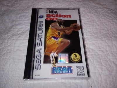 NBA Action 98 New Sealed for Sega Saturn NTSC USA - Image 1 of 4