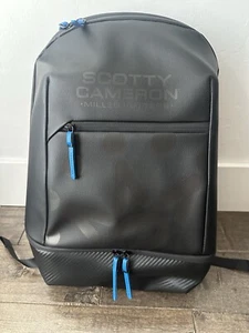 Scotty Cameron Vessel backpack 2019 Club Cameron Black w/Drawstring Bag NWT!! - Picture 1 of 12