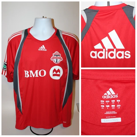 Mens Adidas MLS Toronto FC Soccer Football Jersey Shirt Red : Size LARGE Cover