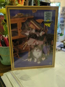 Crown & Andrews 500-teiliges Puzzle - Haustierporträts - Faule Tage - versiegelt - Bild 1 von 4