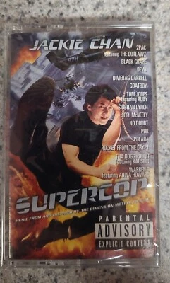 SuperCop Soundtrack Cassette SEALED Jackie Chan Warren G No Doubt Devo - Image 1 of 4