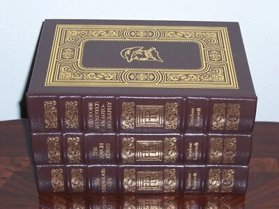 Easton Press THEODORE ROOSEVELT Writings Autobiography - Image 1 of 4