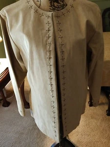Cabela's ladies suede jacket sz L - Picture 1 of 5