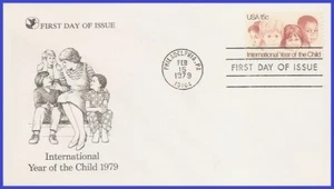 USA3 #1772 U/A LECTORES DIGEST FDC Año Internacional del Niño - Imagen 1 de 1