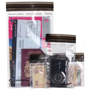 Lifeventure DriStore Waterproof Valuables Cases Touchscreen Compatible Pack of 3 - Picture 1 of 5