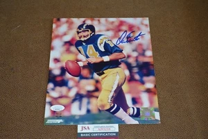 Dan Fouts Autographed Chargers 8x10 JSA Authentication - Picture 1 of 2