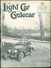 Magazine The LIGHT CAR and CYCLECAR n° 215 du 1er Janvier 1917 Revue en Anglais 