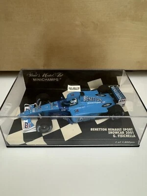 Giancarlo Fisichella F1 Benetton Renault Sport Showcar 2001 Minichamps 1/43 - Immagine 1 di 4