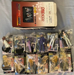 Rurouni Kenshin Figure Collection COMPLETE SET 12 Different 6 Crystal 6 Reg Figs - Picture 1 of 16