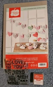 Stampin' Up! Paper Pumpkin Cute Conversations Valentines Theme Kit Sealed W Ink - Picture 1 of 3