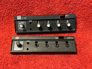 NARCO AVIONICS FACEPLATES FOR AT 50A TRANSPONDER LOT OF 2 - Picture 1 of 8