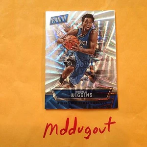 ANDREW WIGGINS #21 TIMBERWOLVES MVP foil Thick 50/99 Made 2016 panini National - Picture 1 of 1