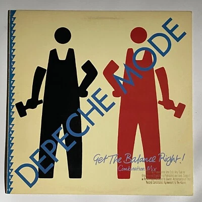 DEPECHE MODE Get The Balance Right! [Combination Mix] PROMO U.S. 1983 Vinyl Maxi - Image 1 of 4