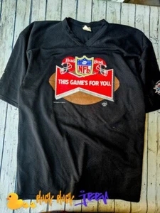 Maglia calcio vintage Ravens Athletic NFL XXX Super Bowl #95 nera XL maglia - Foto 1 di 12