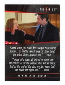 2018 Rittenhouse X-Files Seasons 10 & 11 The Quotable X-Files Q28 Rewards Card - Picture 1 of 3