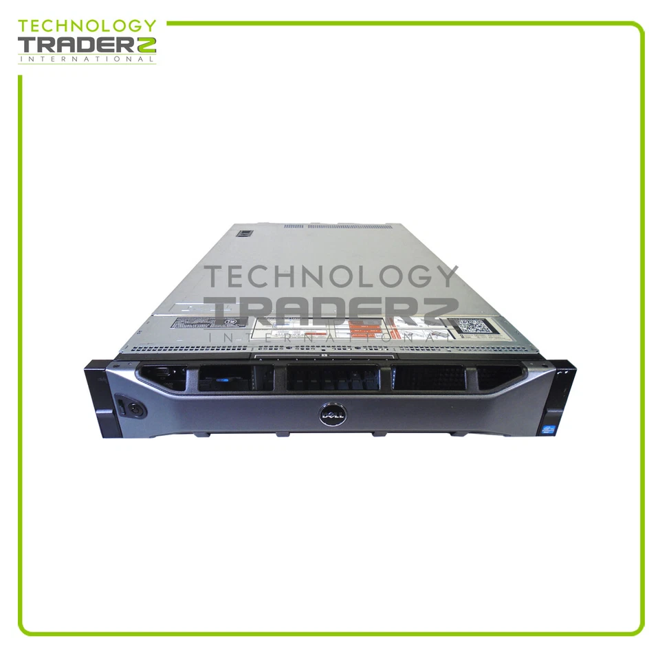 Dell PowerEdge R820 4P Xeon E5-4620 V2 2.6GHz 64GB 8x SFF Server XRT6M W/ 2x PWS - Image 1 of 2