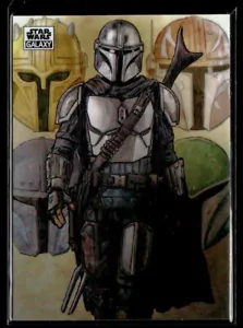 2024 Topps Star Wars Chrome Galaxy Refractor The Way of Mand'alor #33 - Picture 1 of 2