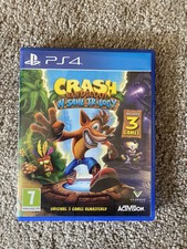 Crash Bandicoot N. Sane Trilogy -- Standard Edition (Sony PlayStation 4, 2020)