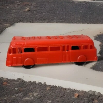 Autobús de transporte urbano estilo 34S vintage Renwal 124 Fageol Twin Coach juguete de plástico Vehi Foto 1 de 4