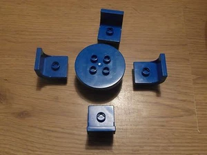 Lego Duplo - 4 sedie e 1 tavolo in blu - GMT54 - Foto 1 di 1