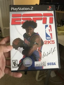 ESPN NBA 2K5 For PlayStation 2 PS2 Basketball With Case. Complete - Picture 1 of 2