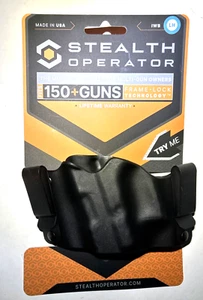 Stealth Operator H60215 Holster Inside Waist Band, LEFT HAND, Black, Compact - Picture 1 of 2