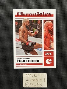 Deiveson Figueiredo 110/199 - 2023 Panini UFC Chronicles - Red Base /199 #24