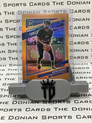 2021-22 Donruss Optic Orange Seth Curry  /199 Philadelphia 76ers #91 - Image 1 of 2
