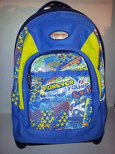 ZAINO BORSA ZAINETTO UOMO NYLON SCUOLA NUOVO TROLLEY Seven - Picture 1 of 1