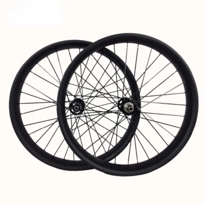 Carbon Fiber Fat Bike Wheels 26inch 100X25mm Tubeless Snow Bicycle Wheelset - Image 1 of 4
