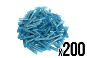 Schrumpfstoß wasserdicht Drahtverbinder rot blau gelb Dichtklemmen - Bild 1 von 13