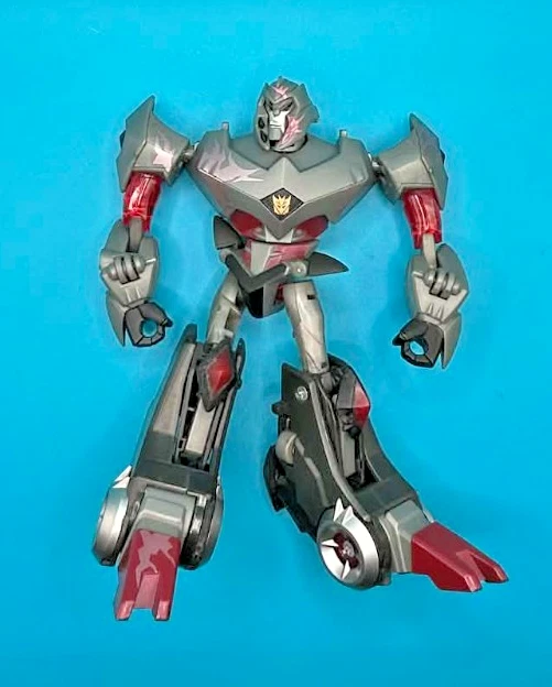 Transformers Animated The Battle Begins Megatron (SIN ARMA) Delux Hasbro 2008 Foto 1 de 2