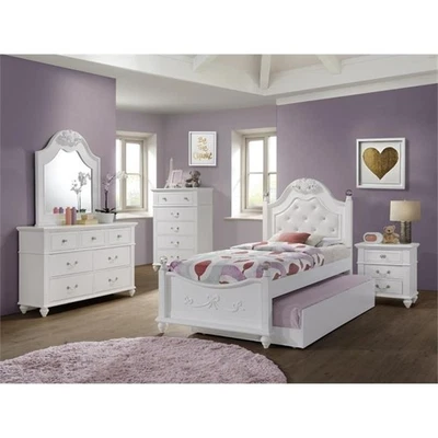 Picket House Furnishings Annie 7 Piece Twin Platform Bedroom Set - Image 1 of 4