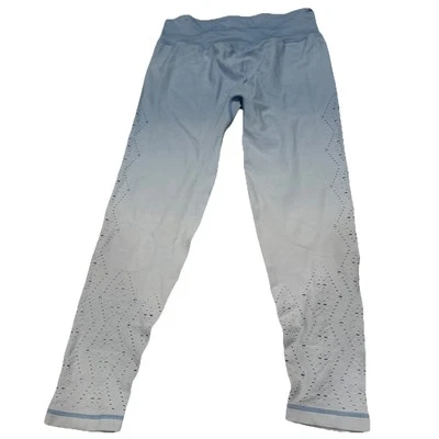 Victoria's Secret ROSA Activo •Talla Lg. Leggings Ombre recortados cintura alta Foto 1 de 4