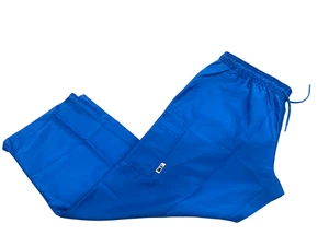 Women's 5-Pocket Scrub Pants by TiScrubs Royal Blue Regular Size 2XL Short - Picture 1 of 6